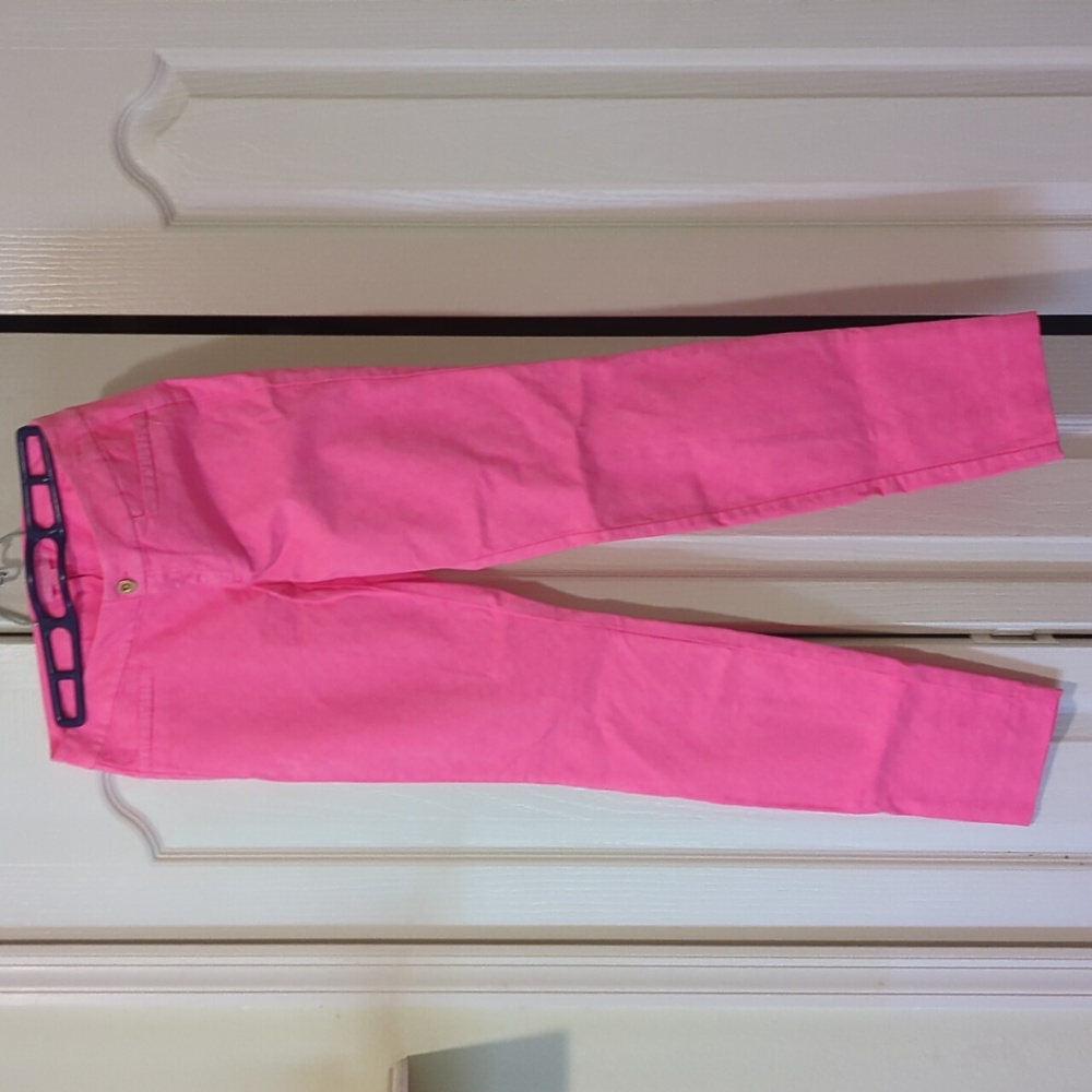Lilly Pulitzer NWT Kelly Skinny Ankle Pant Pink Sunset Size 0
